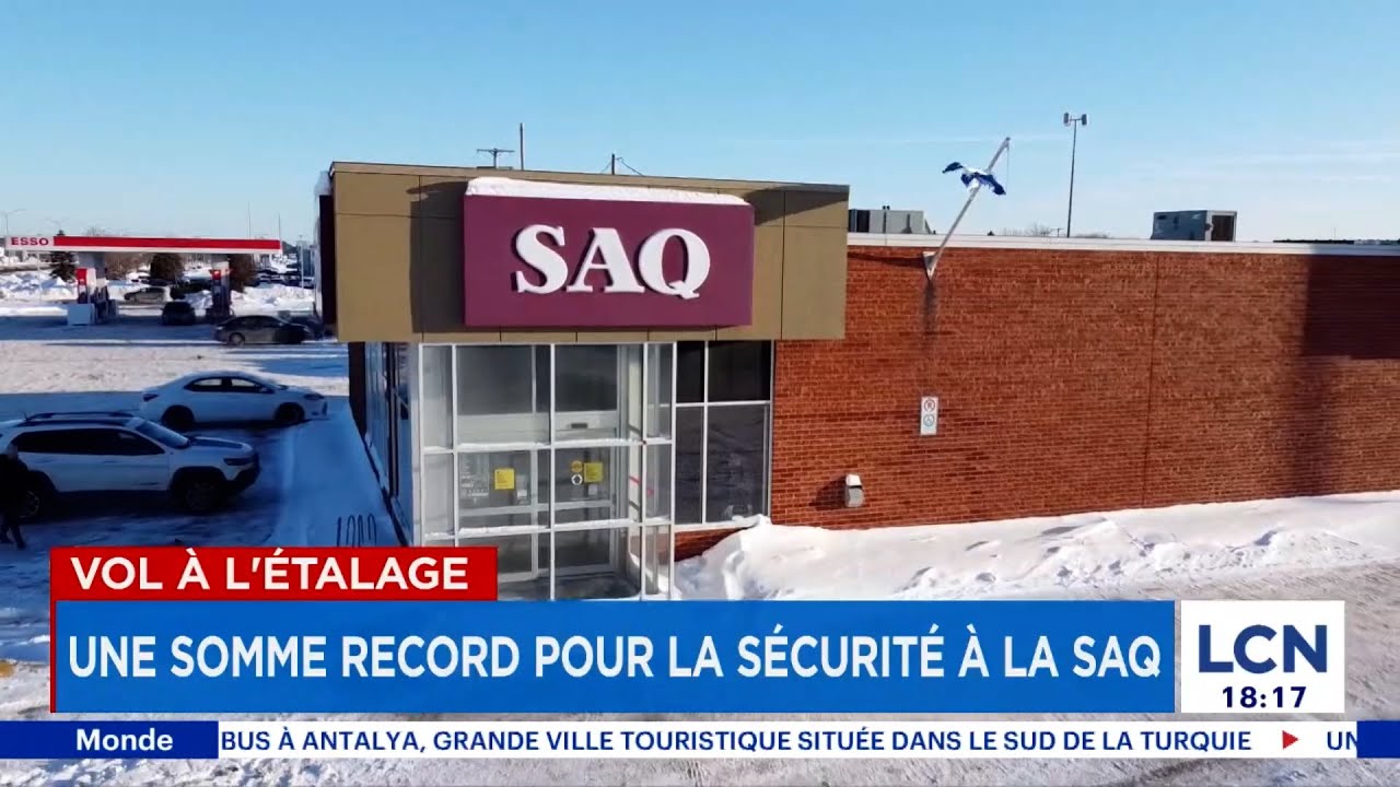 Vol à l’étalage en hausse: la SAQ passe à l’action