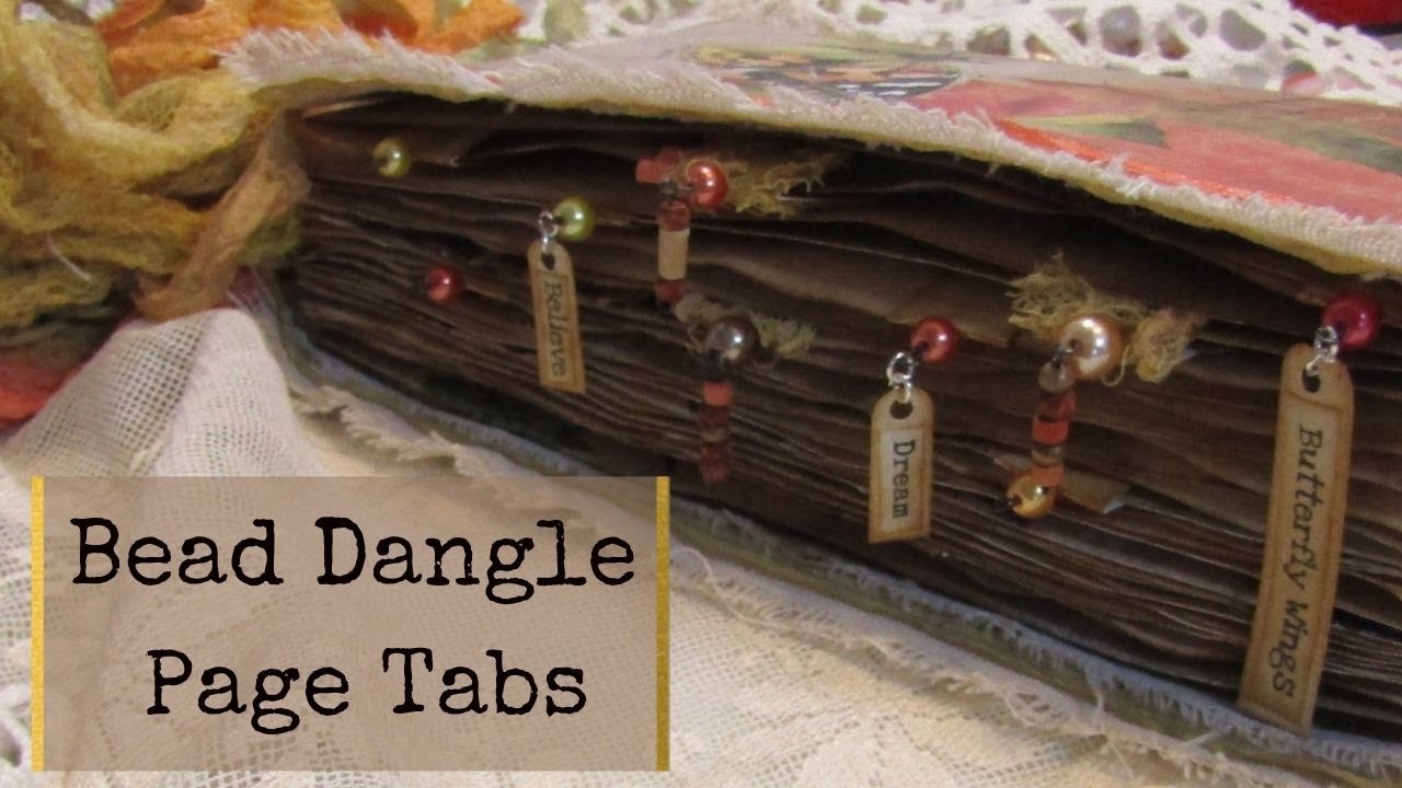 Bead Dangle Page Tabs