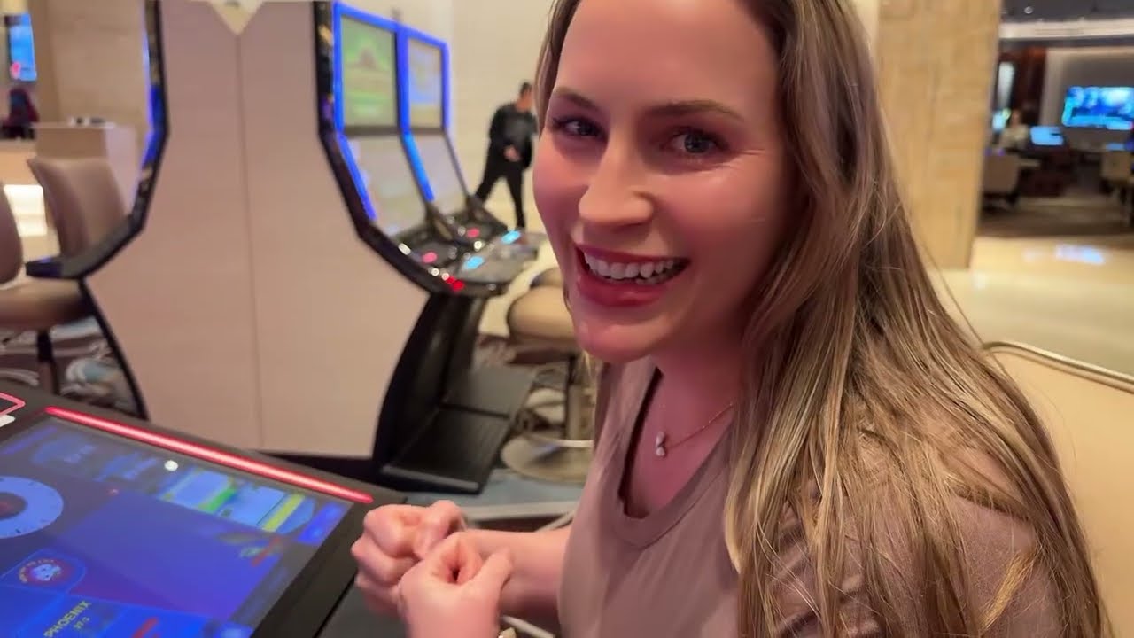 Her First Time Playing Baccarat