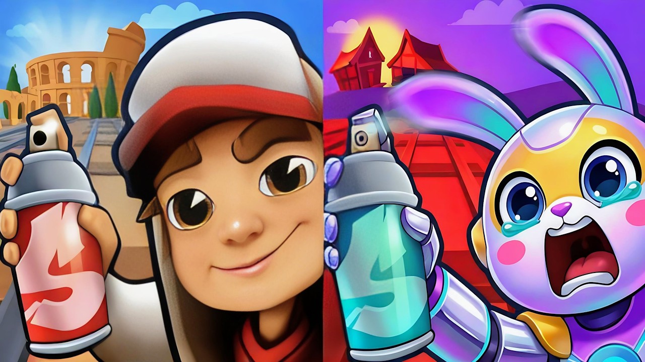 Subway Surfers 🆚 Subway Runner: Future Dash Game Games Comparison