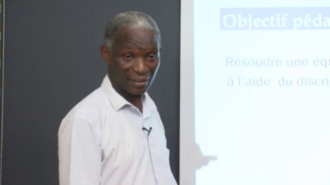 1ERE A4 MATHEMATIQUES   EQUATIONS DU SECOND DEGRE