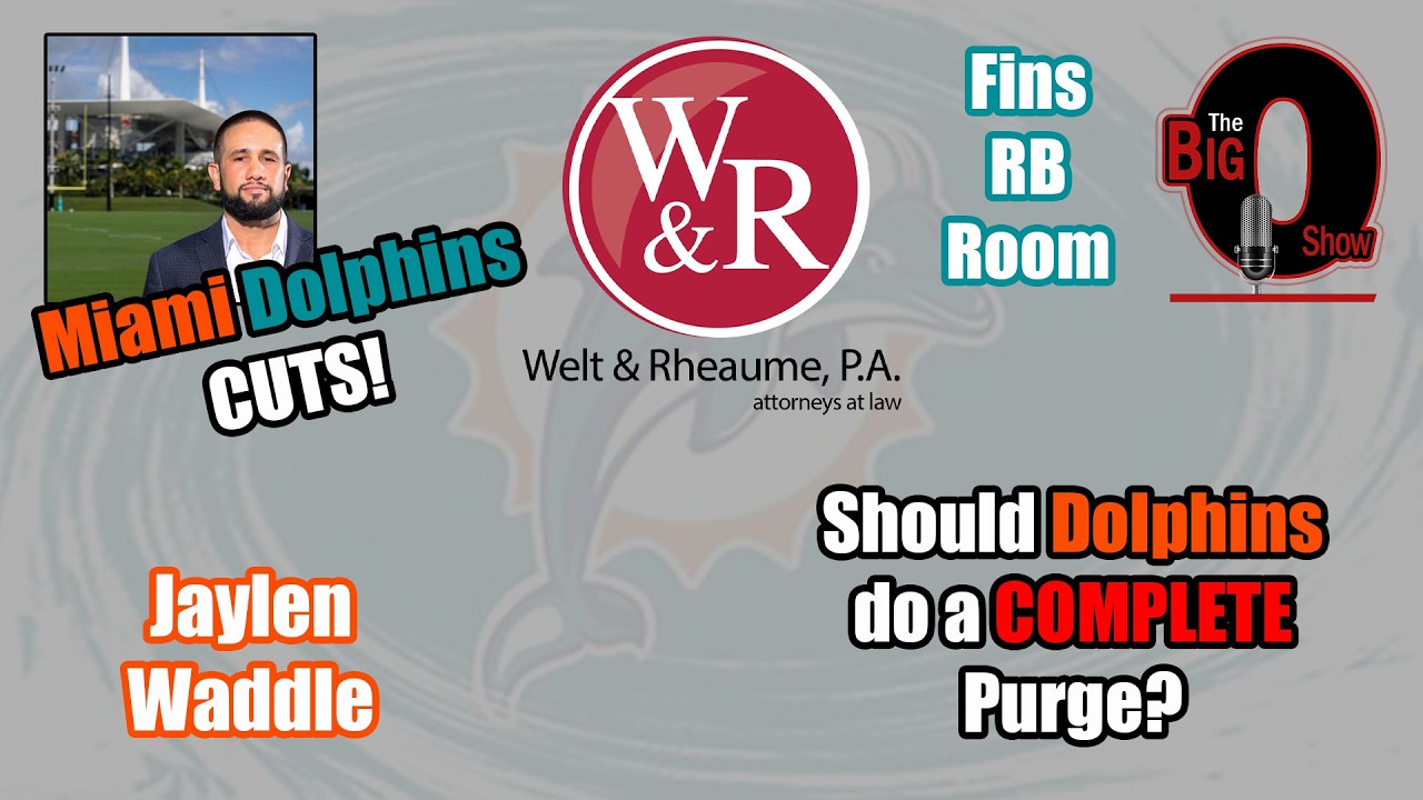 Big O and David Furones talk Miami Dolphins Cuts and What's Next!