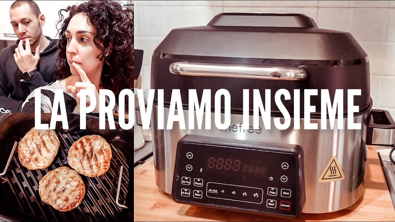 *new* SERIE TV & FRIGGITRICE AD ARIA E BARBECUE 2in1 zero fumo zero puzza - primo utilizzo // Vlog