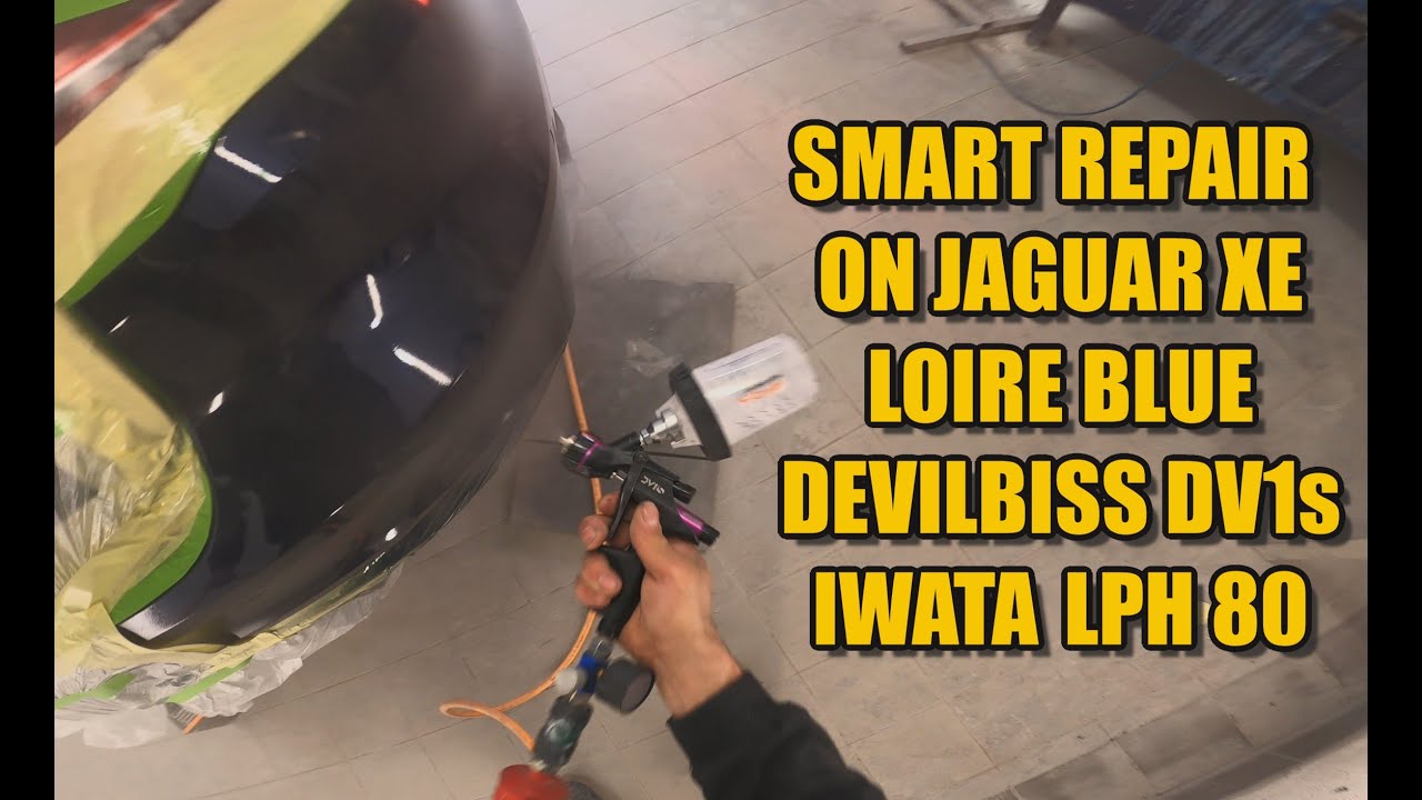 Smart repair on Jaguar Xe sills and rear bumper corner