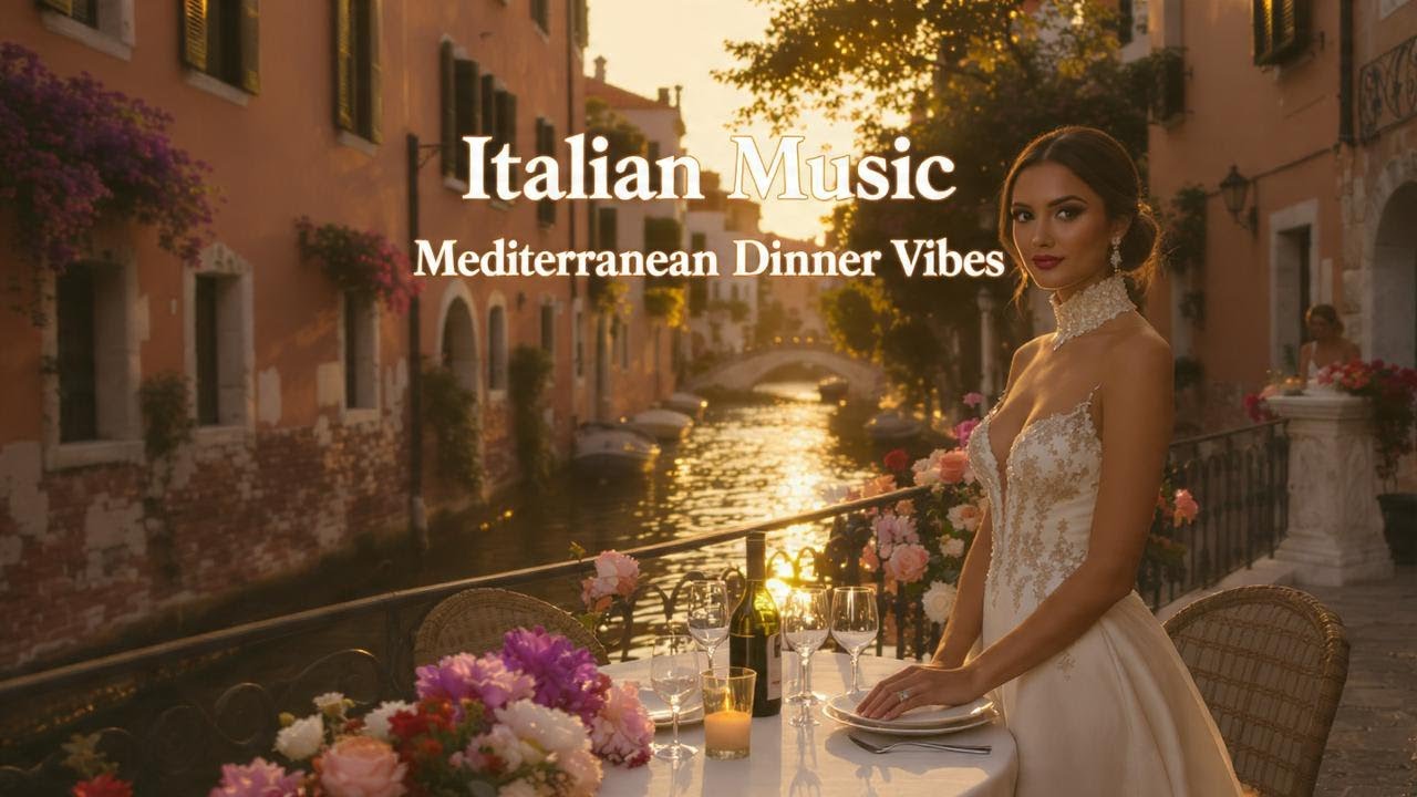 Italian Vibes & Mediterranean Scenic Dreams 🎶 Italy Relax 4K | Dolce Italia Music