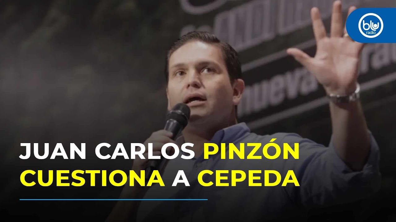 “Se siente muy afín con grupos armados”: Juan Carlos Pinzón critica la candidatura de Cepeda