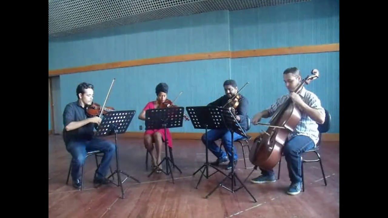 Maria Maria - Quarteto de cordas da empresa JR Eventos Musicais