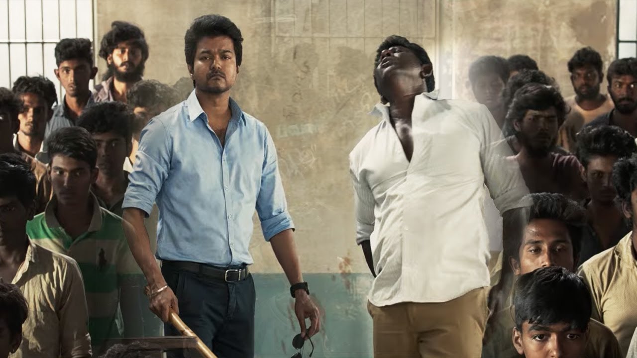 मास्टर ने जेल के बच्चों को सिखाया सबक - Vijay South Movie In Hindi - Vijay The Master - Part 6