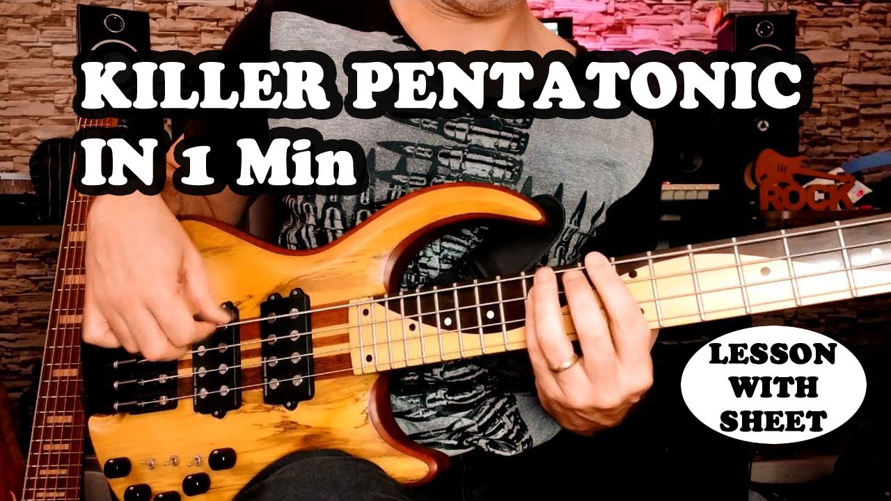 GREAT PENTATONIC LICK FOR ROCK & JAZZ In 1 Min