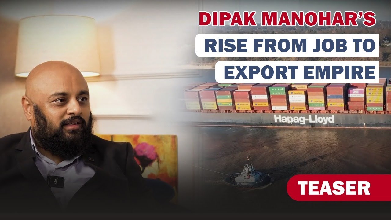 iiiEM Founder&rsquo;s Journey: Dipak Manohar&rsquo;s Rise from Job to Export Empire 🚢 | Podcast Teaser