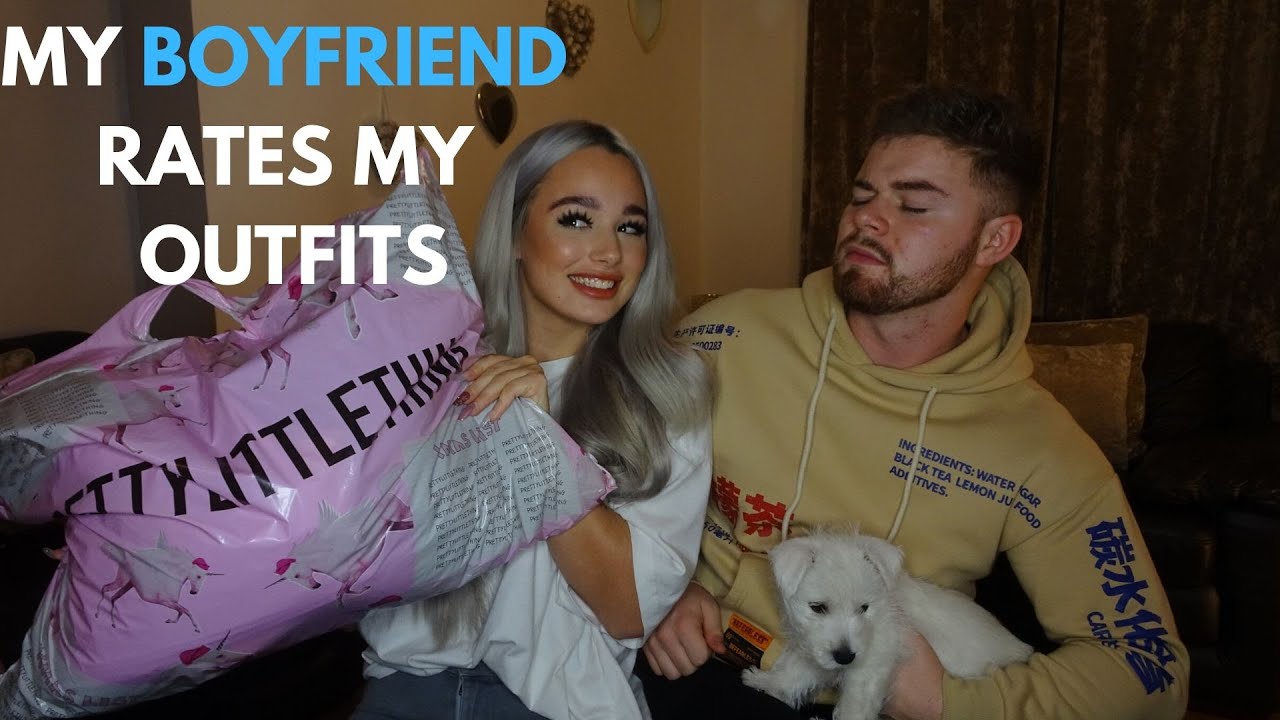 MY BOYFRIEND RATES MY PRETTYLITTLETHING OUTFITS!!! | AUTUMN/WINTER TRY ON HAUL 2019! | channonmooney