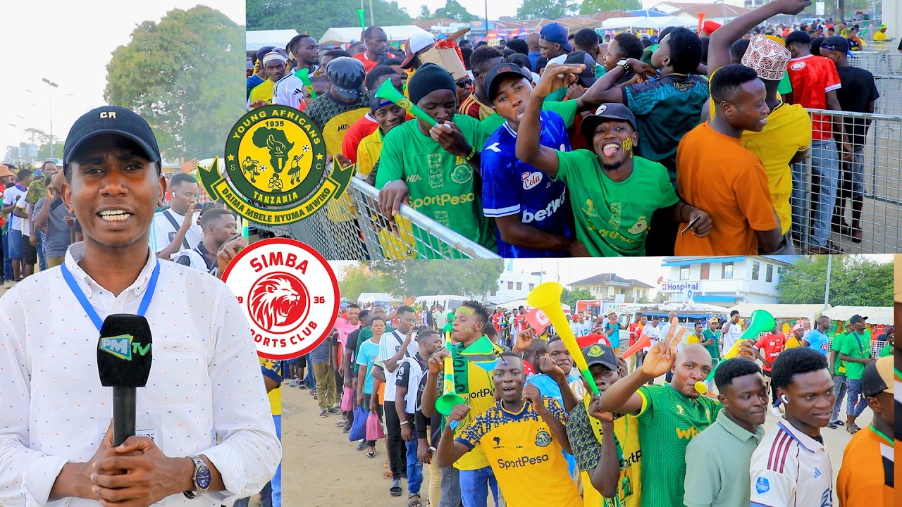 🔴LIVE: NYOMI LA MASHABIKI YANGA NA SIMBA NI BALAA ZANZIBAR/ YANGA HAWANA DOGO WATAMBA KUBEBA ALAMA 3