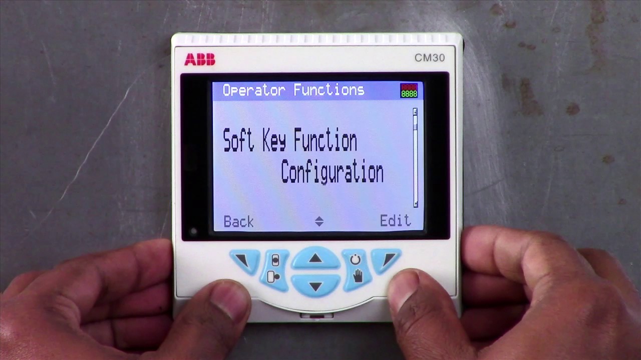 How to Setup the Soft Key Function on an ABB ControlMaster
