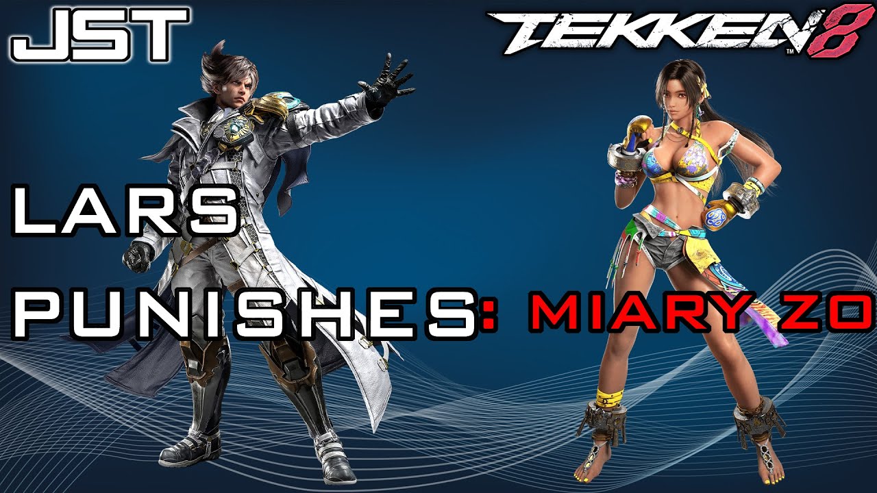 Lars Punish Training: Miary Zo (Full Move List) [TEKKEN 8]