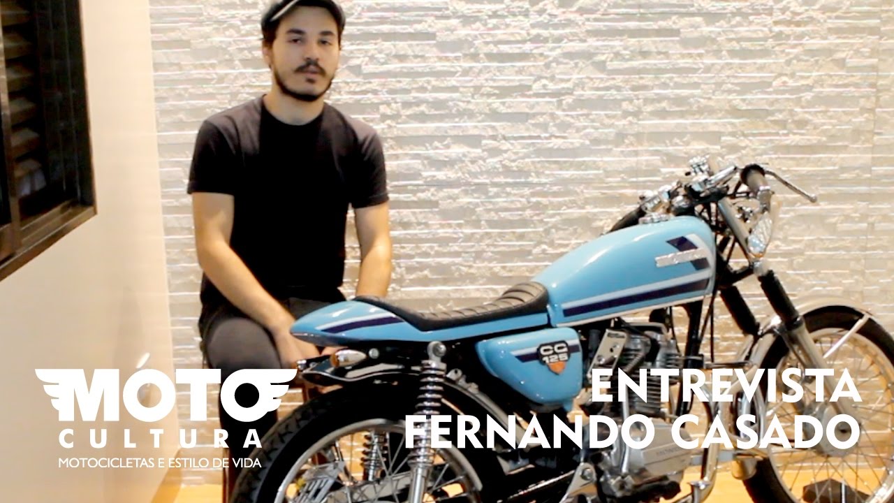 Honda CG125 Cafe Racer - Entrevista com o construtor