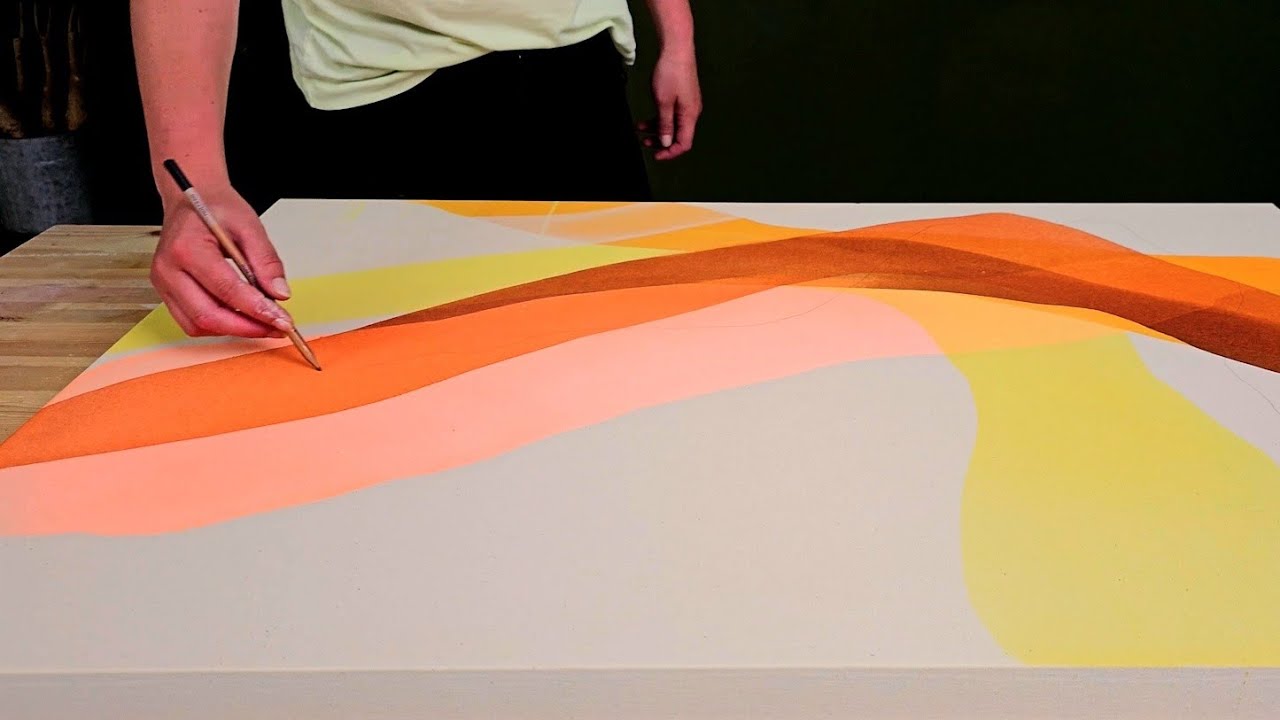 NEW!! Exceptional Transparent Layers - Just Water & Paint / Abstract Acrylic Painting