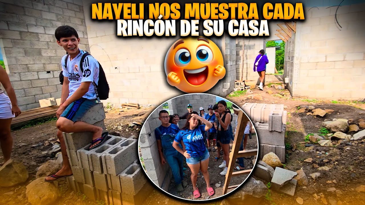 WOOW! Que grande se mira la casa de Nayeli por dentro. Heydi quiere casa en la colonia 4K?