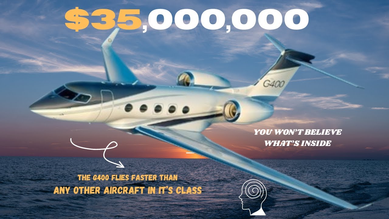 What's Inside A $35M Gulfstream G400 Will Blow Your Mind!