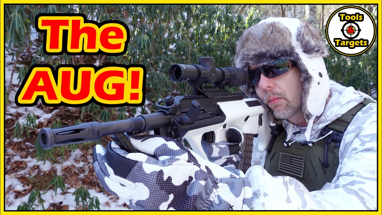 My NEW Stormtrooper Rifle!....Steyr AUG A3 M1 Quick Range Review & First Shots!
