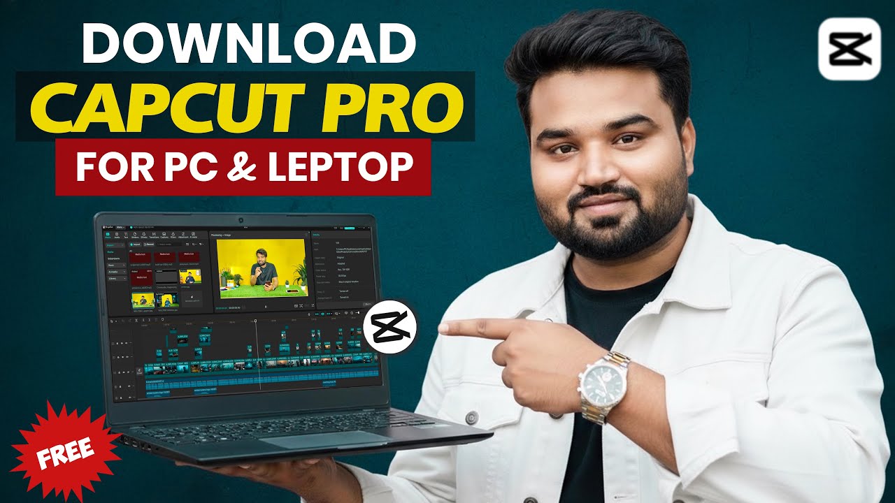 How to Install Capcut Pro on PC FREE | Pc Me Capcut Kaise Download Kare | Capcut For Pc And Laptop