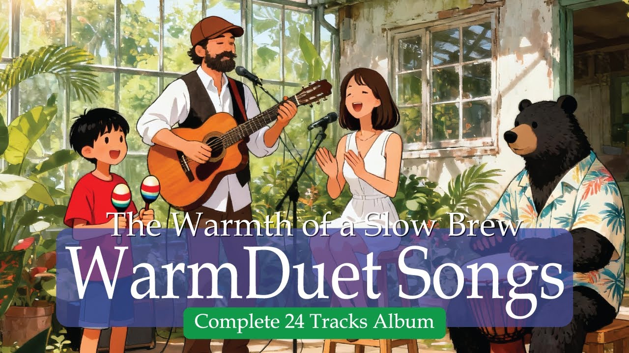 Warm Duet Songs / Complete 24 tracks Album : The Warmth of a Slow Brew #WarmDuetSongs