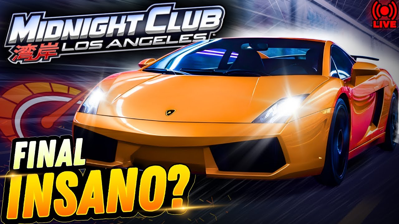 O FINAL MAIS INSANO do Midnight Club Los Angeles🔥
