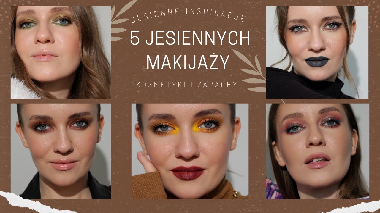 5 JESIENNYCH MAKIJAŻY, które musisz spróbować! Inspiracje, kosmetyki, perfumy na jesień