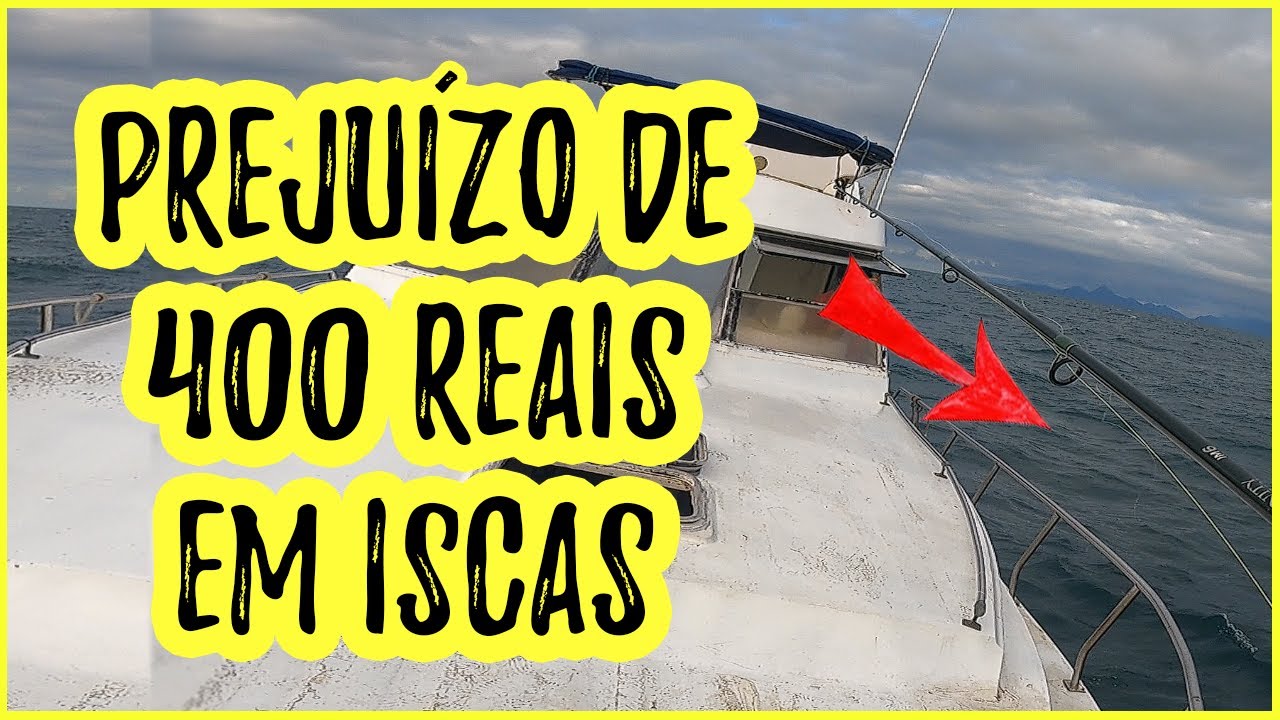 PREJUÍZO EM ALTO MAR! CUIDADO COM AS SOROROCAS! [Pesca No Alto-Mar Em Itanhaém Com Artificial]