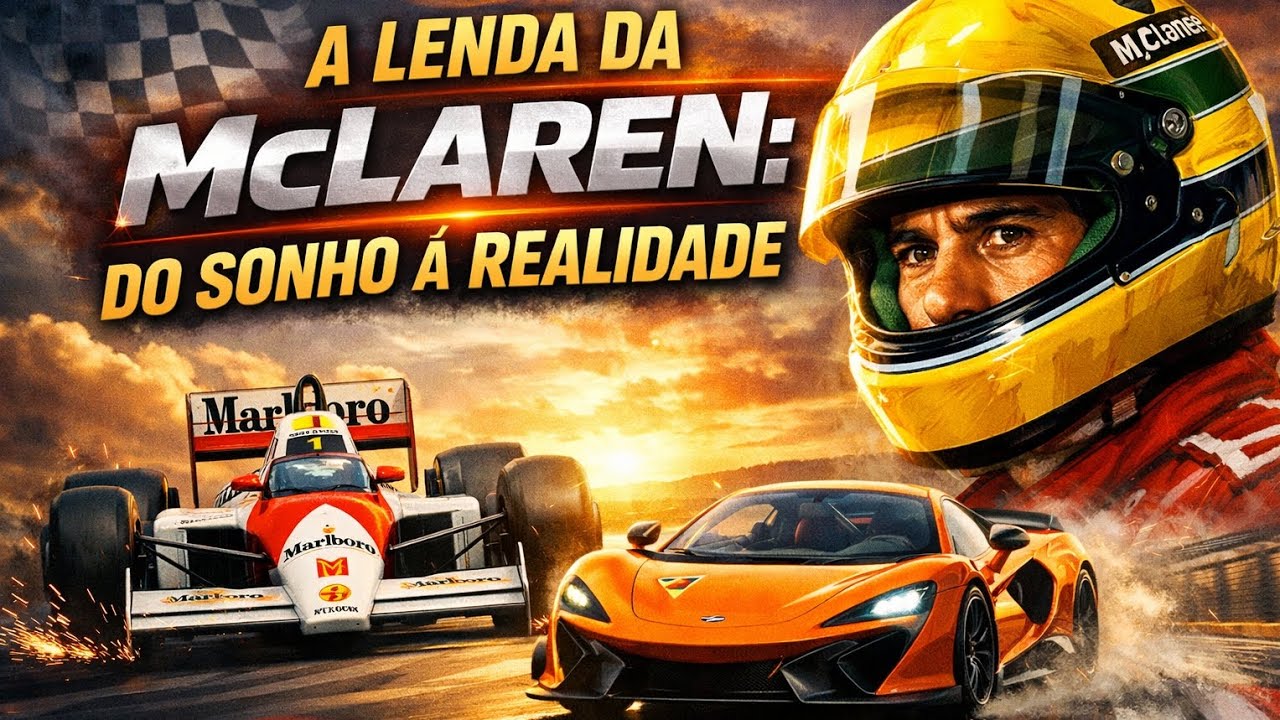 A Lenda da McLaren: Do Sonho à Realidade