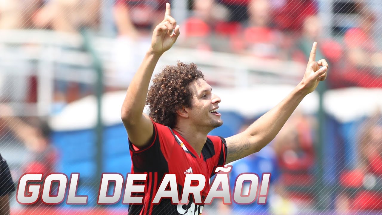 O gol de Willian Ar&atilde;o pelo &acirc;ngulo exclusivo da FlaTV