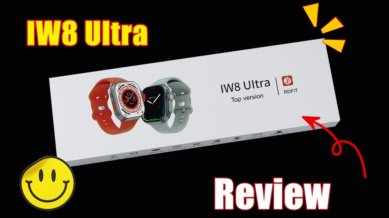 IW8 Ultra Smart Watch; Quick Unboxing & Review