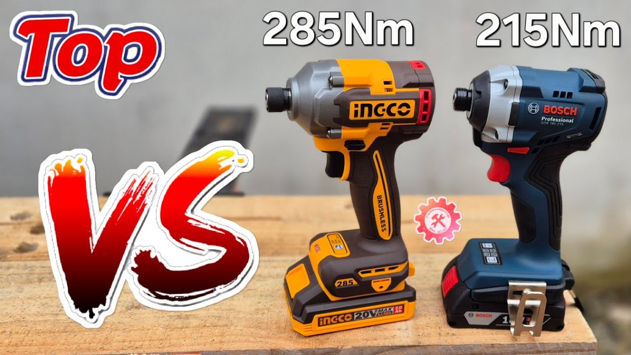 HUMILHOU A BOSCH 18V 215 - Parafusadeira De Impacto INGCO 285Nm