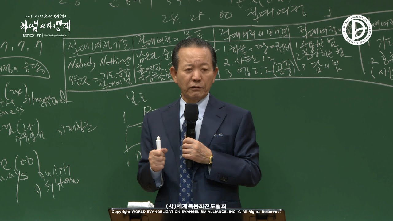 [ 4K ] 2025.12.31. 원단기도회 2강 「인생 최대의 축복 시간 - 매일 낮(만남) 24, 25, 00 절대 여정」