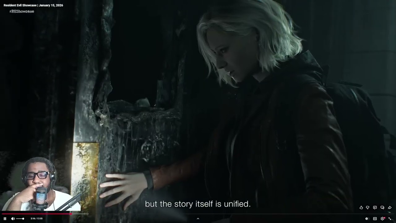Xavierstackz Reacts To Resident Evil REQUIEM Gameplay Showcase