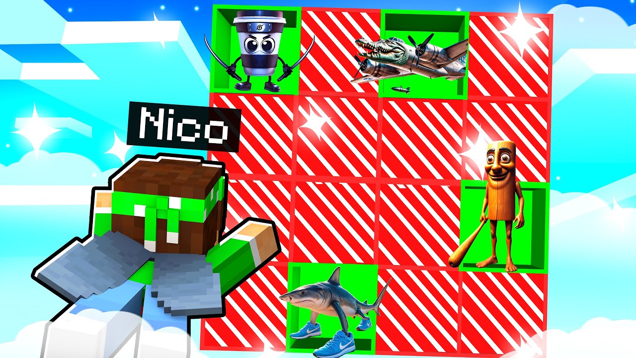 ENTRA NELLA MYSTERY BOX dei BRAINROT su MINECRAFT!