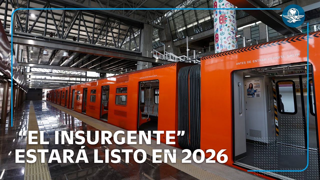 Tren Interurbano &ldquo;El Insurgente&rdquo; inicia su fase final de pruebas: abrir&aacute; en enero de 2026