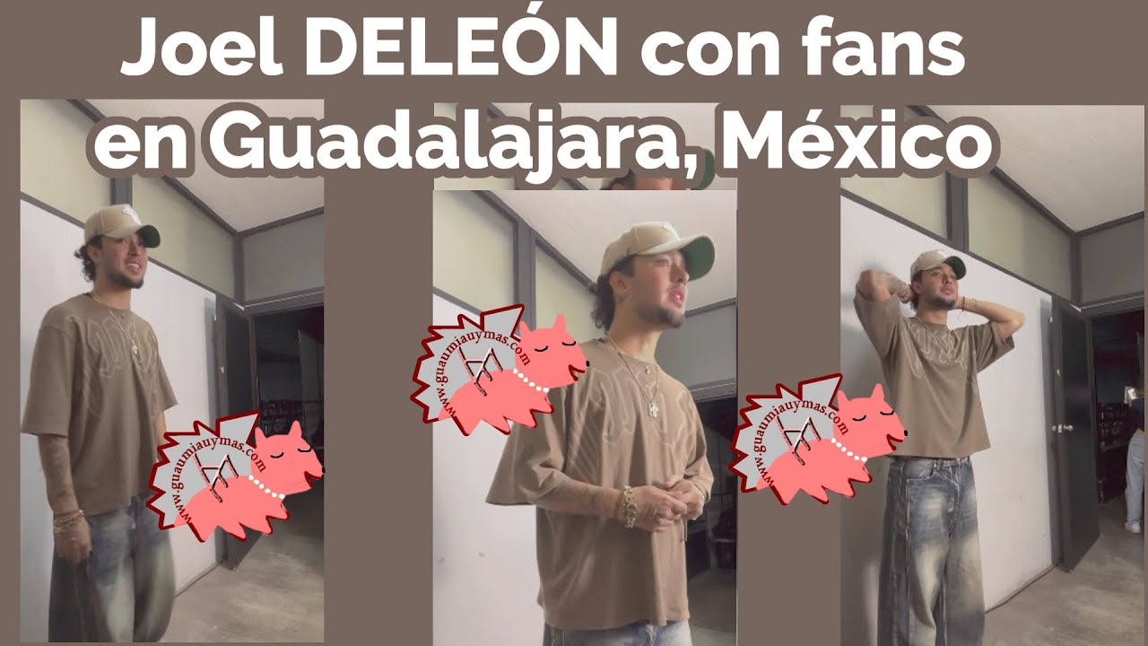 Joel DELÉON con sus fans en Guadalajara México durante el Meet and Greet #JoelDeleón #Guadalajara