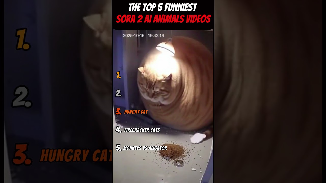 SORA 2 AI Animal Videos are Absolutely Bonkers 💀