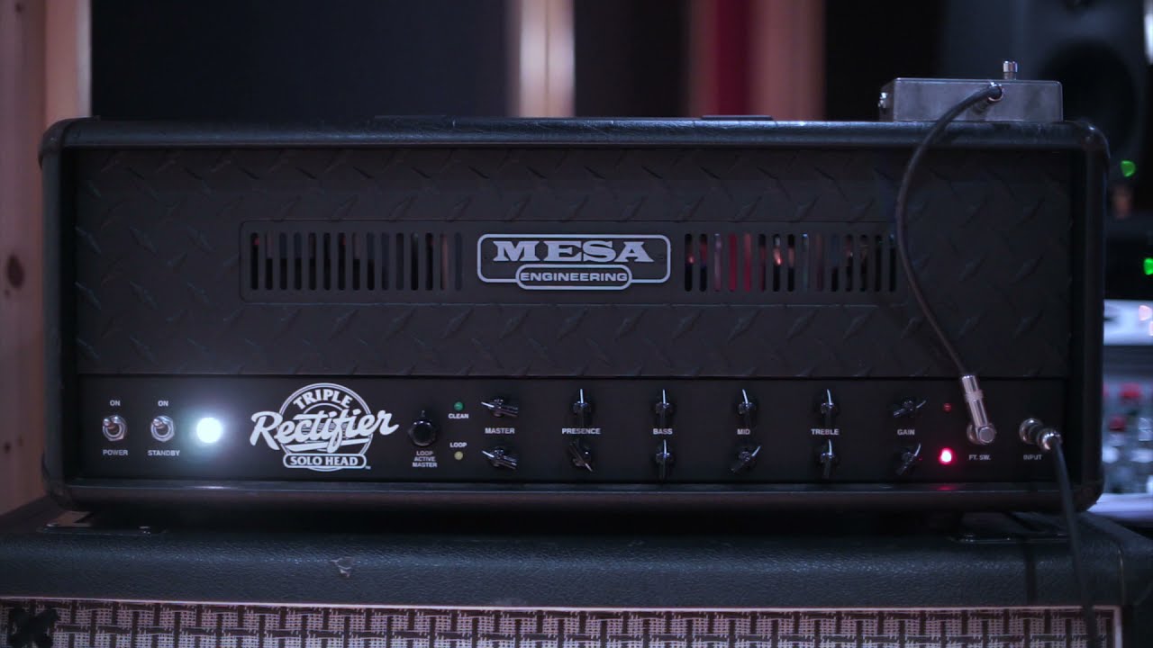 MESA Triple Rectifier RED - 2 Channel REV G - Playthrough/Tweaking