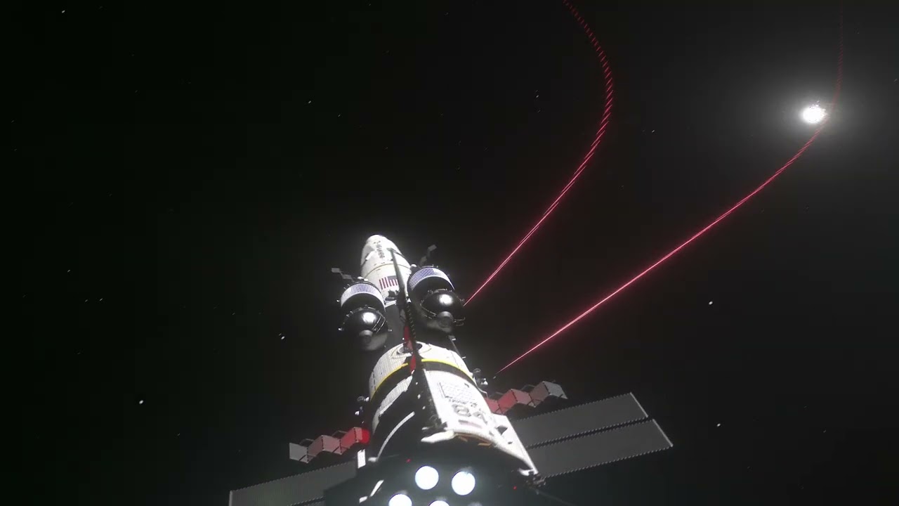 USSF Alan Shepard Space Combat Scene