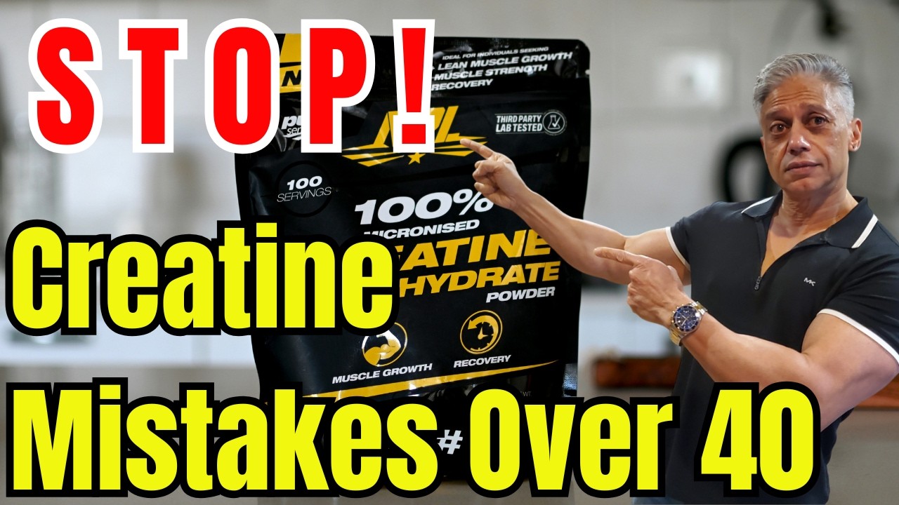 Don&rsquo;t Take Creatine Over 40 Until You Watch This