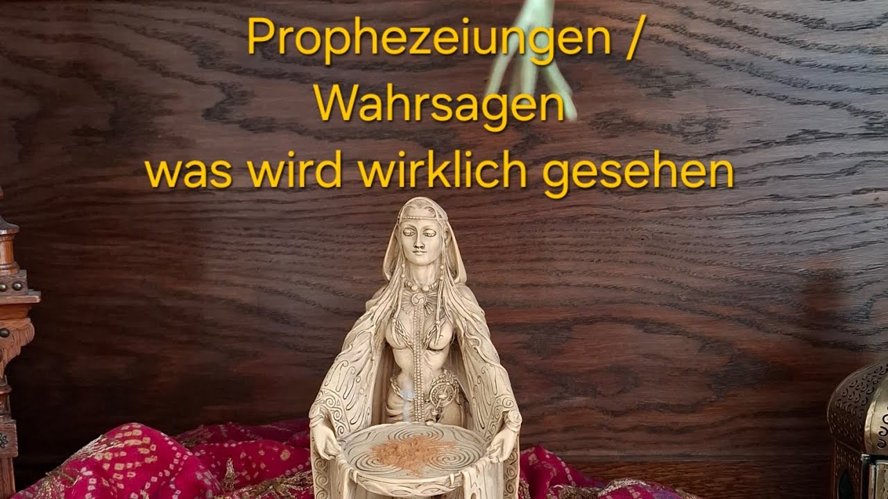 Prophezeiungen und Wahrsagerei  -       kann man wirklich die Zukunft sehen? 