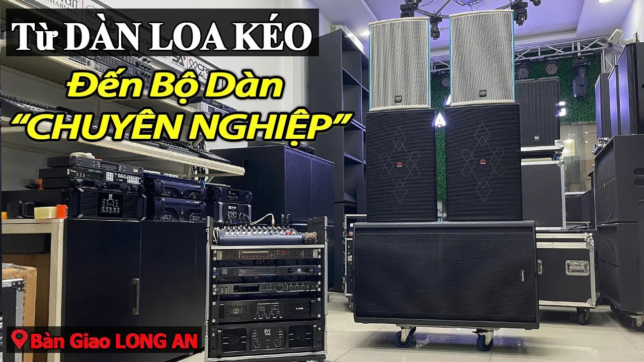 QUÁ CHỊU CHƠI - Từ Loa Kéo Chuyển Qua Loa Dàn - Sub Đôi 50 Motivtiy NX28B - Đánh Rung Nhà