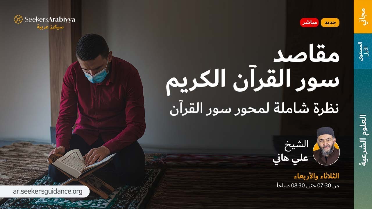 مقاصد السور -63 مقصود سورة المنافقون | الشيخ علي هاني العقرباوي