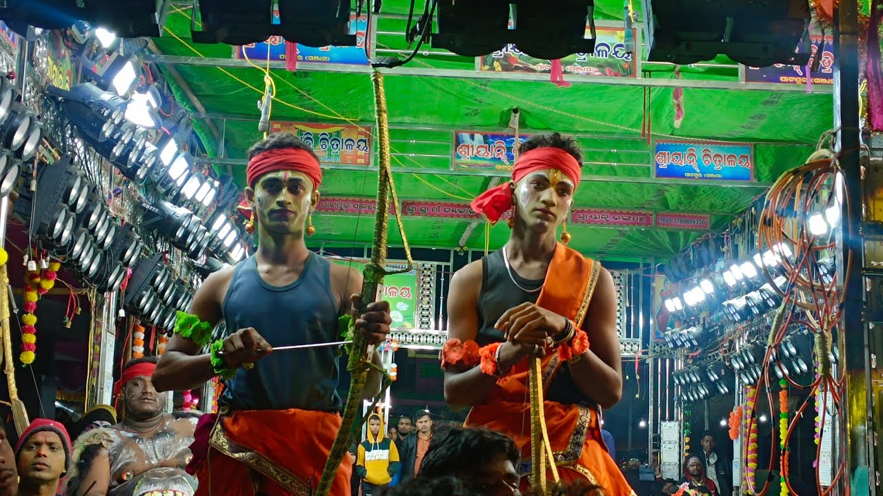 sukunda vs singabadi malabhanja jatra sanatan master vs Gajendra master
