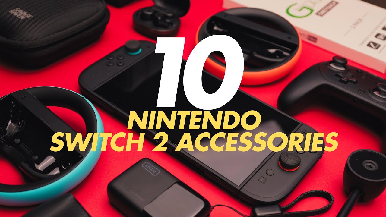 10 аксессуаров для Nintendo Switch 2 — что стоит купить