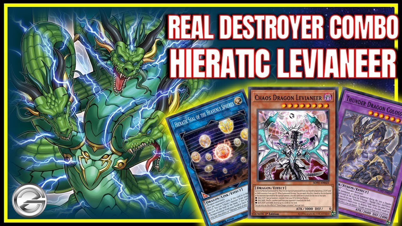 Real Destroyer Combo! Thunder Dragon Deck Using Hieratic and Levianeer for Massive Power!