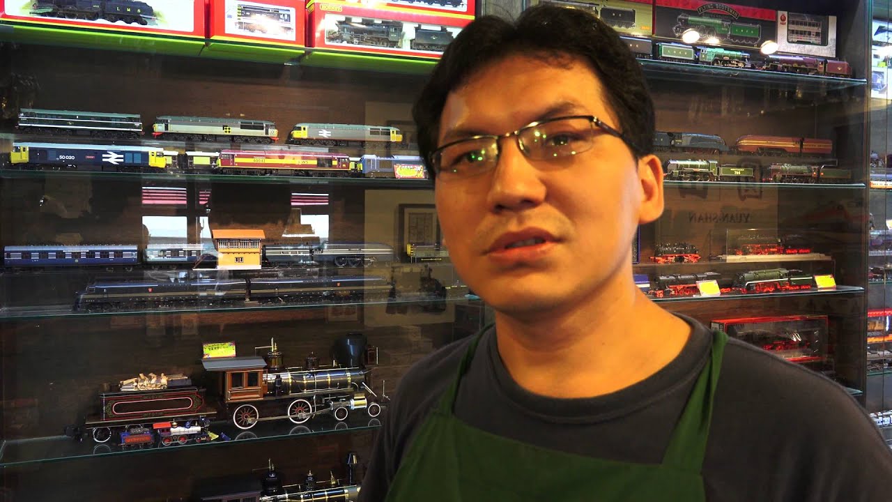 阿立圓山玩具模型社M.J Model Railroad 林恒立先生介紹