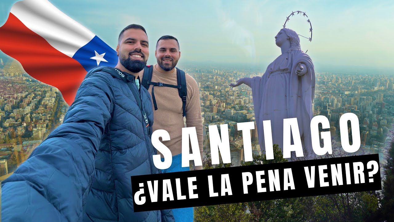 ¿VALE LA PENA VENIR A SANTIAGO DE CHILE 🇨🇱 | ¿ES SEGURA LA CIUDAD? 🤔