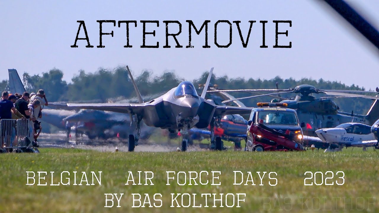 AFTERMOVIE Belgian Air Force Days 2023 - Bas Kolthof